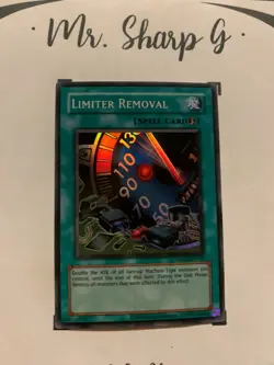 LIMITER REMOVAL - RP02-EN015 ENGLISH Yu-Gi-Oh! CARD SUPER RARE HOLO KONAMI TCG - Image 4