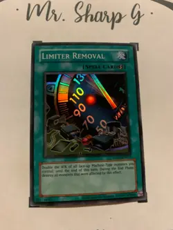 LIMITER REMOVAL - RP02-EN015 ENGLISH Yu-Gi-Oh! CARD SUPER RARE HOLO KONAMI TCG - Image 5