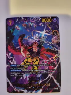Eustass Captain Kid SP EB04-039 OP14 The Azure Sea's Seven One Piece TCG ENG - Image 1
