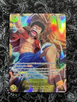 2026 One Piece Adventure Kami's Island JP Monkey.D.Luffy Secret Rare #OP15-119 - Image 1