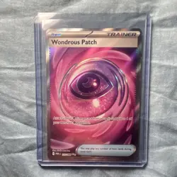 Pokemon Wondrous Patch Trainer Item Ultra Rare Full Art Foil SV04 127/068 Card - Image 1