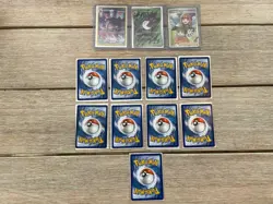Pokemon TCG 12 Card Holo Lot near mint condition full arts - Image 2