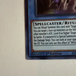 White Relic of Dogmatika - Yugioh Battle of Chaos - Super Rare - BACH-EN035 - Image 3
