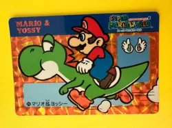 Super Mario No.26 Nintendo Game Card Banpresto 1992 Japanese JP F/S - Image 3