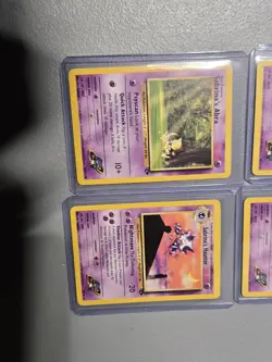 Pokemon Gym Heroes Card Lot Of 6 Cards Sabrina - Image 2
