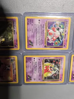 Pokemon Gym Heroes Card Lot Of 6 Cards Sabrina - Image 3