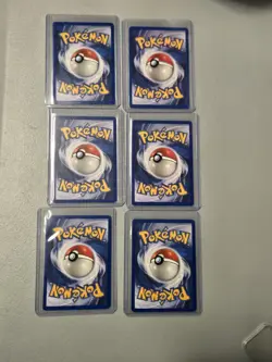 Pokemon Gym Heroes Card Lot Of 6 Cards Sabrina - Image 5