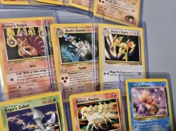 Pokemon Gym Heroes Card Lot Of 10 Cards - Image 3