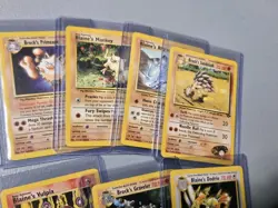 Pokemon Gym Heroes Card Lot Of 10 Cards - Image 4
