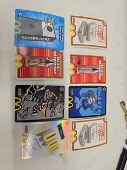 Mcdonalds CARDS Collection (all Unredeemed) Includes Legendary Card Order 000 - Image 2