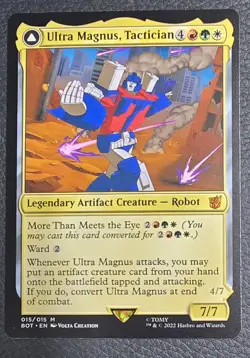 Ultra Magnus, Tactician Ultra Magnus, Armored Carrier Transformers MTG Magic - Image 1