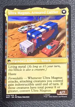 Ultra Magnus, Tactician Ultra Magnus, Armored Carrier Transformers MTG Magic - Image 2