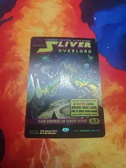 Sliver Overlord (Showcase) - Special Guests (SPG) - Foil - NM - Image 1