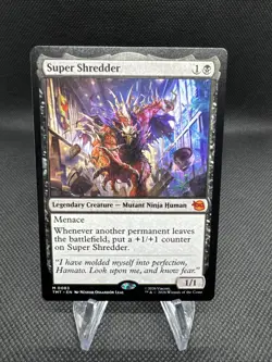 MTG Super Shredder Reg TMNT 83 M/NM Pack Fresh!! - Image 1