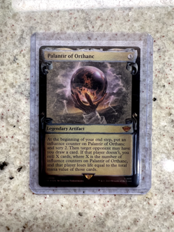 Magic The Gathering - Palantir of Orthanc (Showcase Scrolls) Lord of the Rings - Image 1
