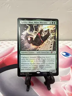 MTG Spider-Man Miles Morales P0008 Foil Promo- Free Shipping - Image 1