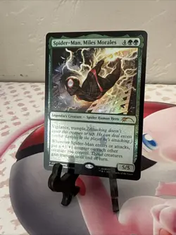 MTG Spider-Man Miles Morales P0008 Foil Promo- Free Shipping - Image 2