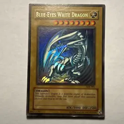 BLUE EYES WHITE DRAGON ULTRA RARE SDK-001 ORIGINAL YUGIOH! LP - Image 1