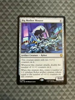 MTG Big Mother Mouser #0037 Rare Commander: TMNT (TMC) - Image 1