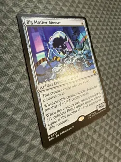 MTG Big Mother Mouser #0037 Rare Commander: TMNT (TMC) - Image 2