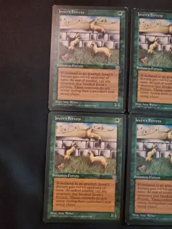 4x Joven's Ferrets NM LP Homelands # 62 Magic The Gathering MTG Tcg Playset X4 4 - Image 2