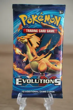 Pokemon TCG XY Evolutions Booster Pack 2016 Charizard Artwork Factory Sealed - Image 1