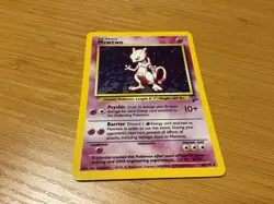 NEW POKEMON BASE SET 2 HOLO CARD #10 OF 130 "MEWTWO" - Image 1