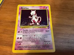 NEW POKEMON BASE SET 2 HOLO CARD #10 OF 130 "MEWTWO" - Image 5
