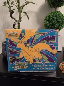 Pokemon TCG: Mega Evolution Ascended Heroes Pokemon Center Elite Trainer Box ETB - Image 1