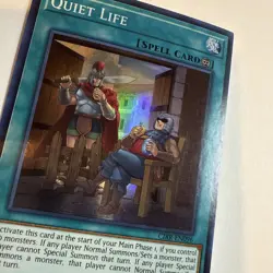 Yugioh! Quiet Life CIBR-EN096 Unlimited Super Rare Ships Same Day - Image 2