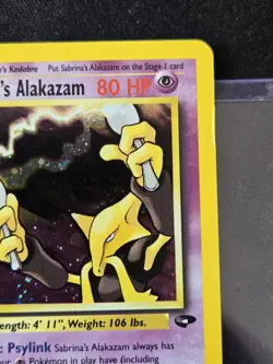 [LP] Sabrina's Alakazam 16/132 #16 Pokemon Gym Challenge Unlimited Holo Rare - Image 4