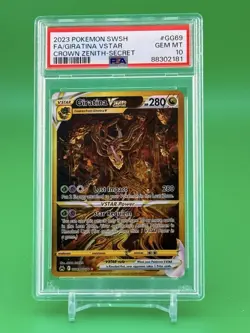 Pokemon TCG: Crown Zenith- Giratina VSTAR GG69/GG70, PSA 10 - Image 1