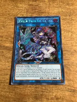 Yugioh - Evil Twin Lil La - BLCR-EN097 - Secret Rare - 1st Edition - Near Mint - Image 1