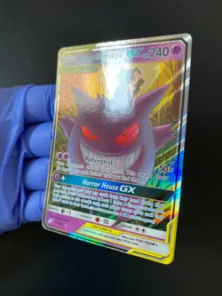 POKEMON GENGAR & MIMIKYU GX ULTRA RARE 53/181 SUN & MOON TEAM UP ENGLISH NM/EX - Image 3