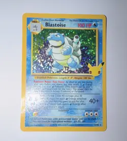 Pokemon Blastoise 2/102 Celebrations: Classic Collection Holo 100 HP - Image 1