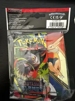 Pokemon TCG Phantasmal Flames Mini Portfolio & Booster Pack - Sealed - Image 1
