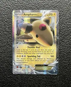 Pokemon TCG - Ampharos ex 27/98 - Ancient Origins - Holo Rare *NM/LP - Image 1