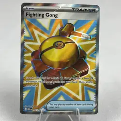 Fighting Gong 168/132 Ultra Rare Mega Evolution Pokemon TCG Mint NM - Image 1