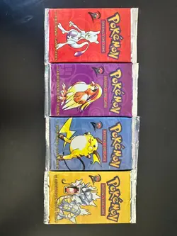 Pokemon WOTC Base Set 2 Booster Pack Vintage Sealed TCG Pidgeot Artwork - Image 3