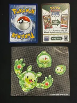 Pokemon Reuniclus 212 Sv: Scarlet & Violet Promo Holo With Tech Stickers & Code - Image 2