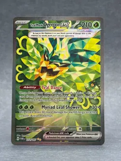 Pokemon - 211/167 Teal Mask Ogerpon ex SV06 TWM SIR Holo Full Art NM TCG - Image 1