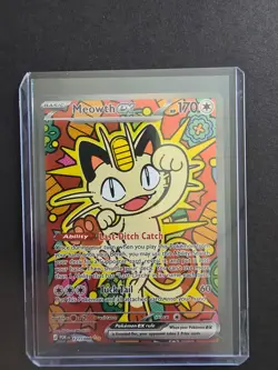 Meowth ex 121/088 SIR Pokemon Perfect Order NM/M Fresh Pull - Image 1