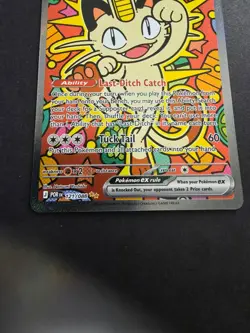 Meowth ex 121/088 SIR Pokemon Perfect Order NM/M Fresh Pull - Image 4
