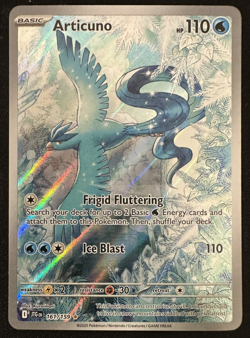 Pokemon TCG Journey Together Illustration Rare (IR) Articuno 161/159 - NM/M - Image 1