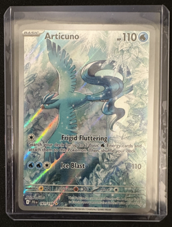 Pokemon TCG Journey Together Illustration Rare (IR) Articuno 161/159 - NM/M - Image 3