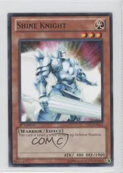 Shine Knight 1st Ed. YuGiOh Starter Deck 12: XYZ Symphony #YS12-EN010 - Image 1