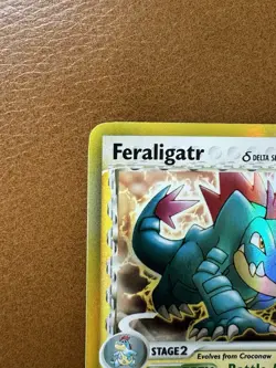 Pokemon Vintage Feraligatr Holo 2/101 EX Dragon Frontiers Delta Species NM/LP - Image 5