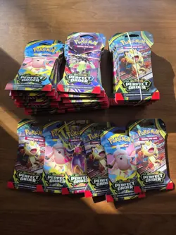 Pokemon TCG: Perfect Order Sleeved Booster Pack Lot of 36 Brand New Sealed - Image 1