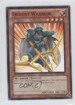 Trident Warrior 1st Ed. YuGiOh Starter Deck 12: XYZ Symphony #YS12-EN012 - Image 1