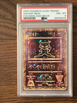 Pokemon Ancient Mew Movie Promo PSA 8 Certification # 68566509 - Image 1